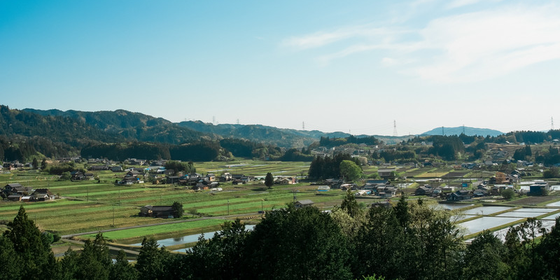 田舎の風景