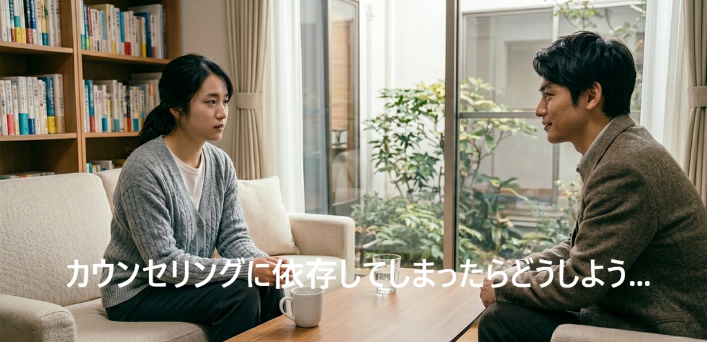 「カウンセリングに依存しそうで怖い」と思っている方へ